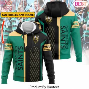 Northampton Saints Gallagher Premiership Champions Personalized Hoodie