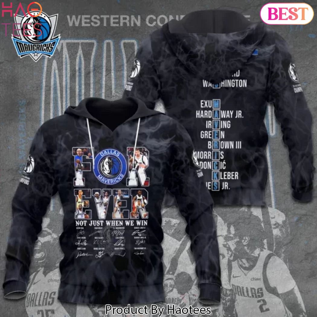 Not Just When We Win Signature Dallas Mavericks Hoodie