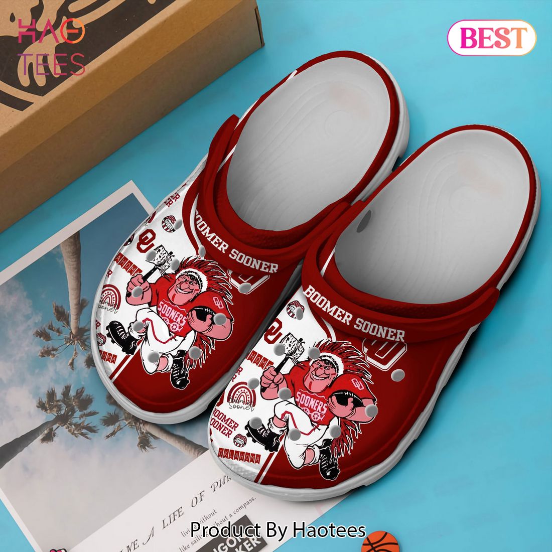 Oklahoma Sooners NCAA Sport Crocs Crocband Clogs Shoes Comfortable For Men Women and Kids Oklahoma Sooners NCAA Sport Crocs Crocband Clogs Shoes Comfortable For Men Women and Kids