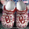 Oklahoma Sooners NCAA SportCrocs Crocband Clogs Shoes Comfortable For Men Women and Kids