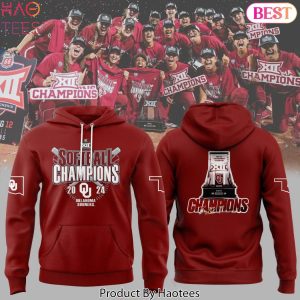 Oklahoma Sooners Softball Champions Design Hoodie