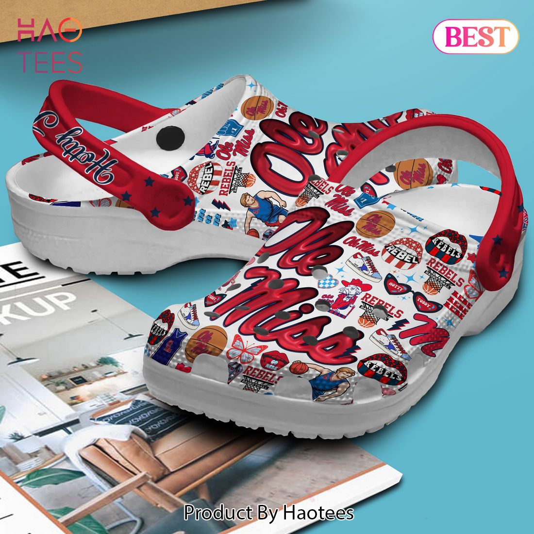 Ole Miss Rebels NCAA Sport Crocs Crocband Clogs Shoes Comfortable For Men Women and Kids Ole Miss Rebels NCAA Sport Crocs Crocband Clogs Shoes Comfortable For Men Women and Kids