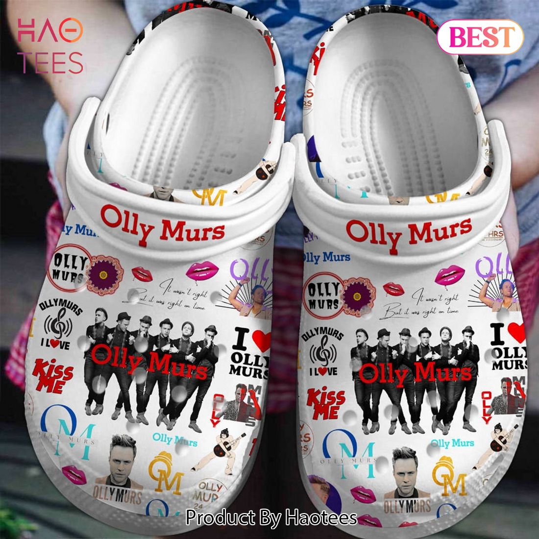 Olly Murs Music Crocs Crocband Clogs Shoes Comfortable For Men Women and Kids Olly Murs Music Crocs Crocband Clogs Shoes Comfortable For Men Women and Kids