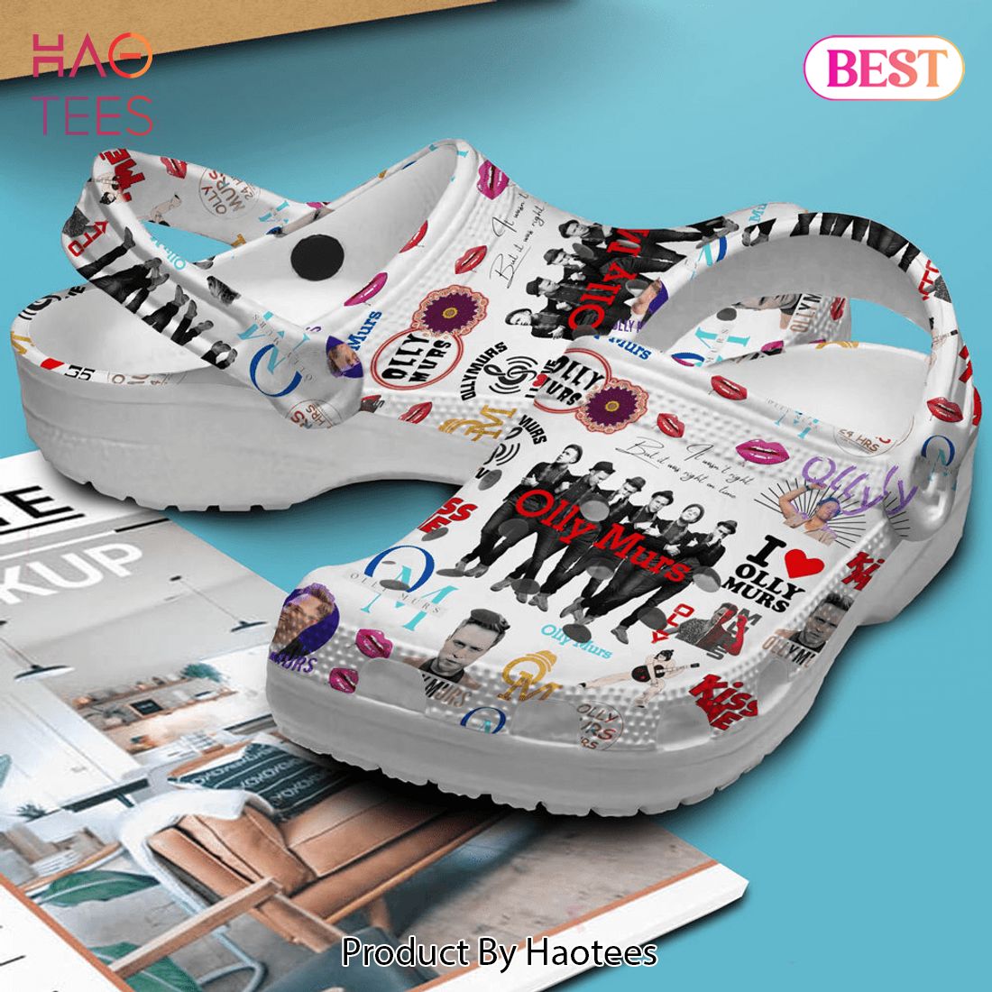 Olly Murs Music Crocs Crocband Clogs Shoes Comfortable For Men Women and Kids Olly Murs Music Crocs Crocband Clogs Shoes Comfortable For Men Women and Kids