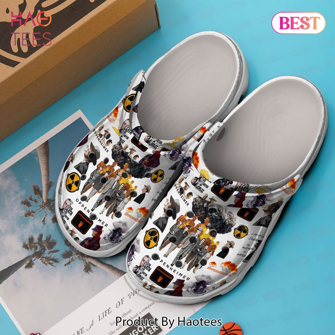 Oppenheimer Movie Crocs Crocband Clogs Shoes Comfortable For Men Women and Kids Oppenheimer Movie Crocs Crocband Clogs Shoes Comfortable For Men Women and Kids