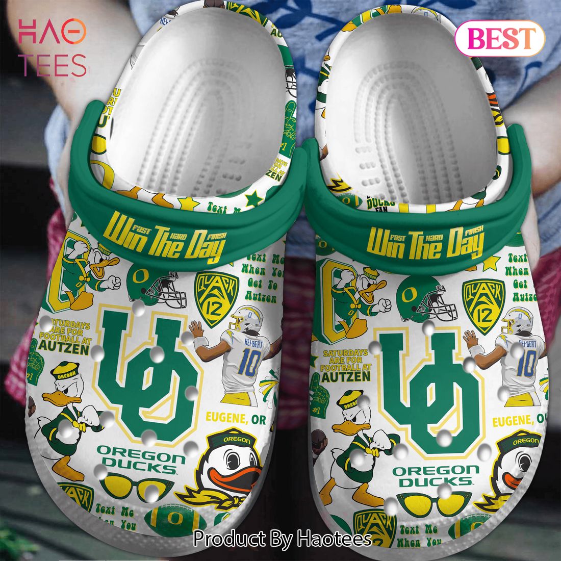 Oregon Ducks NCAA Sport Crocs Crocband Clogs Shoes Comfortable For Men Women and Kids Oregon Ducks NCAA Sport Crocs Crocband Clogs Shoes Comfortable For Men Women and Kids