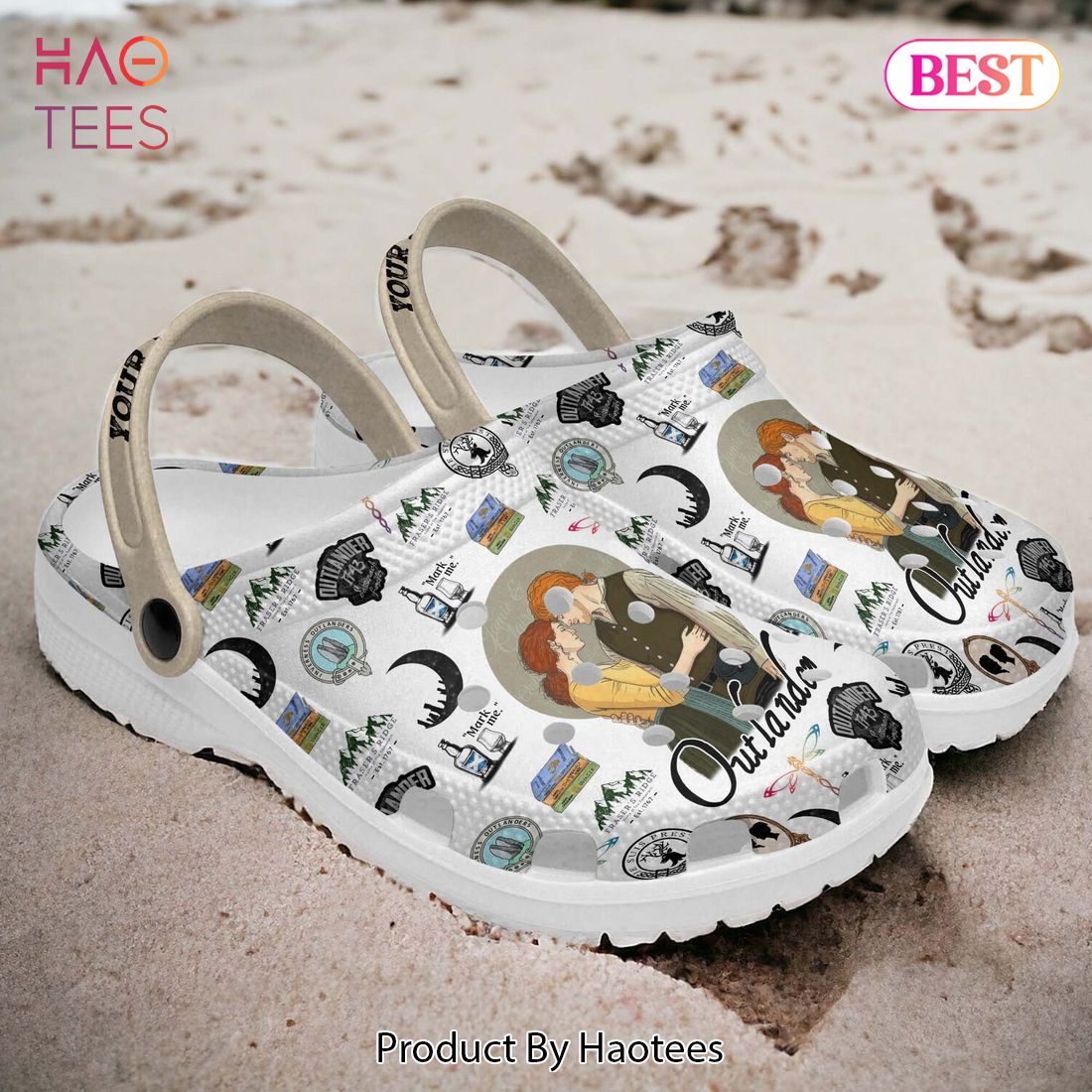 Outlander TV Series Crocs Crocband Clogs Shoes Comfortable For Men Women and Kids Outlander TV Series Crocs Crocband Clogs Shoes Comfortable For Men Women and Kids