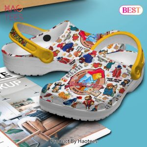 Paddington Movie Crocs Crocband Clogs Shoes Comfortable For Men Women and Kids