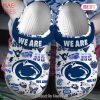 Penn State Nittany Lions NCAA Sport Crocs Crocband Clogs Shoes Comfortable For Men Women and Kids Exclusive
