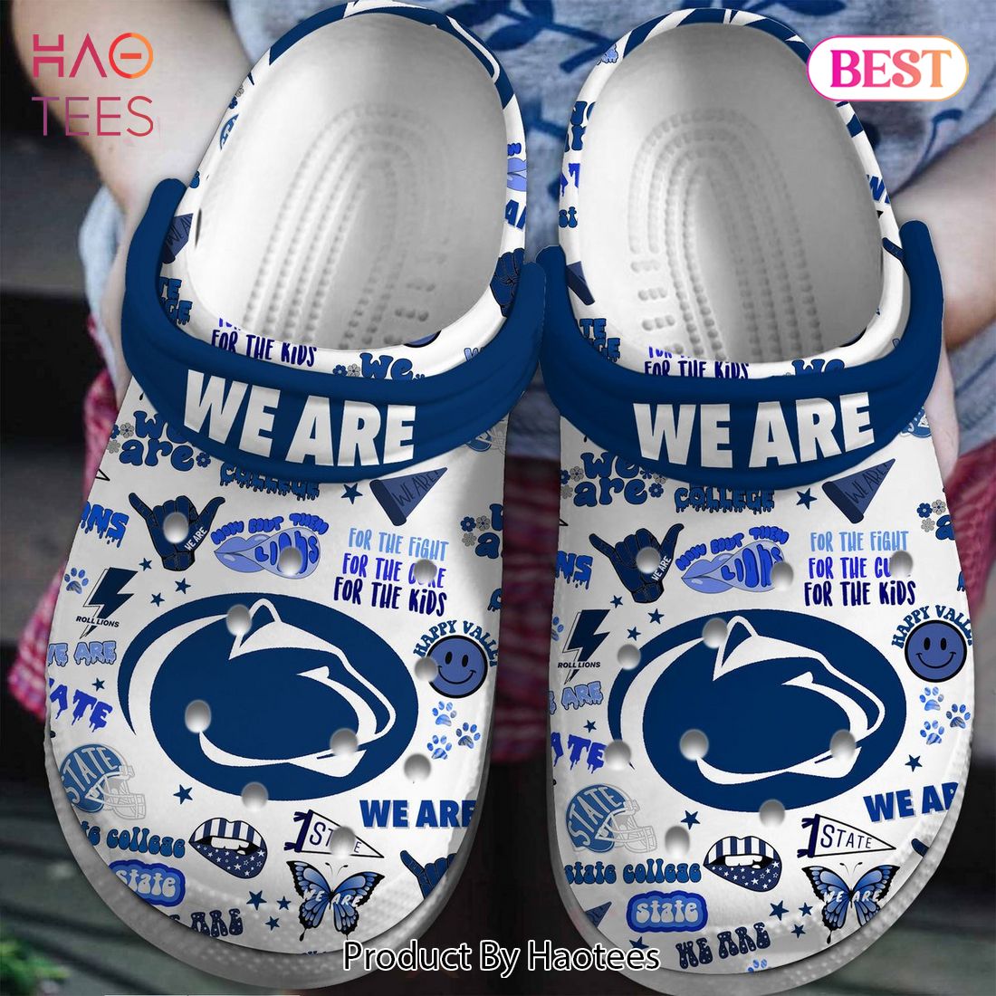 Penn State Nittany Lions NCAA Sport Crocs Crocband Clogs Shoes Comfortable For Men Women and Kids Penn State Nittany Lions NCAA Sport Crocs Crocband Clogs Shoes Comfortable For Men Women and Kids