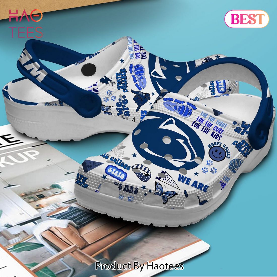 Penn State Nittany Lions NCAA Sport Crocs Crocband Clogs Shoes Comfortable For Men Women and Kids Penn State Nittany Lions NCAA Sport Crocs Crocband Clogs Shoes Comfortable For Men Women and Kids