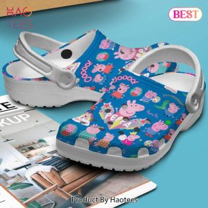 Peppa Pig Cartoon Crocs Crocband Clogs Shoes Comfortable For Men Women and Kids Exclusive