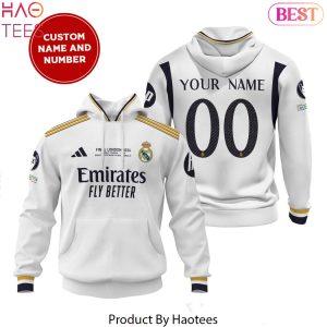 Personalized Real Madrid Final London 2024 Design Hoodie
