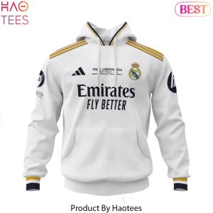 Personalized Real Madrid Final London 2024 Design Hoodie