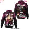 Raise Your Glass Lyrics Pink Design Hoodie