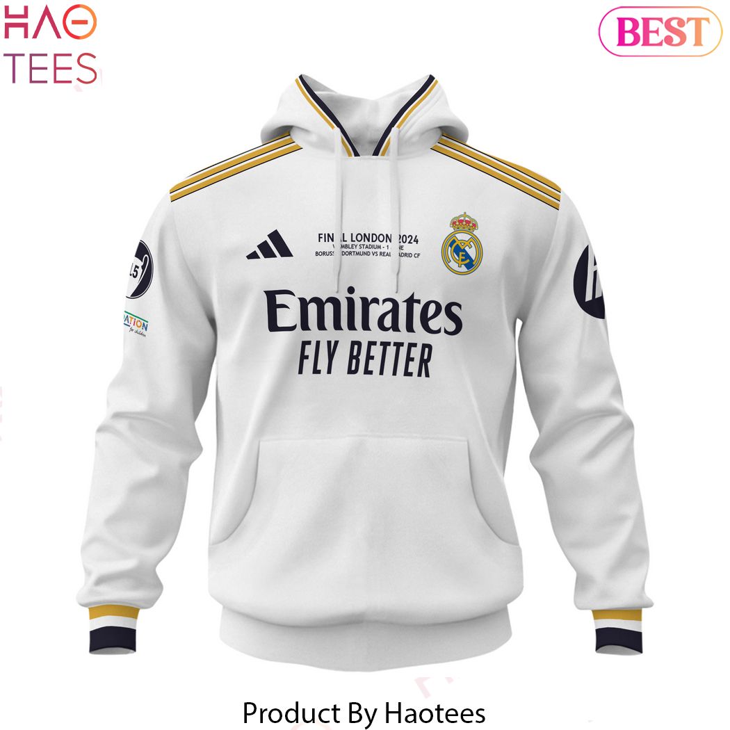 Real Madrid Final London 2024 Jude Bellingham Hoodie Real Madrid Final London 2024 Jude Bellingham Hoodie