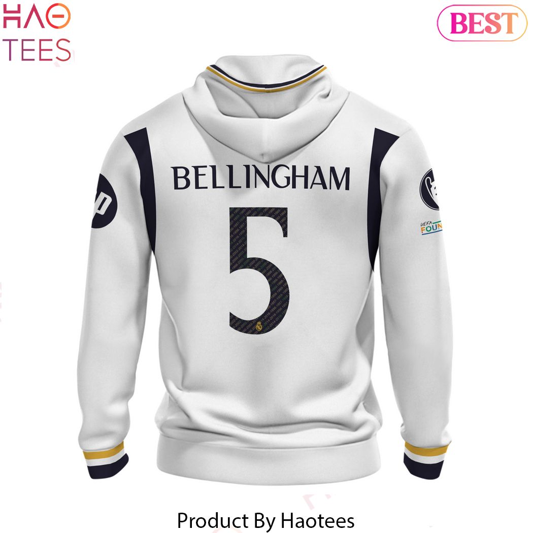 Real Madrid Final London 2024 Jude Bellingham Hoodie Real Madrid Final London 2024 Jude Bellingham Hoodie