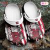 Red Cross Be Cool Give Blood Snoopy Custom Name White Clogs Shoes Exclusive