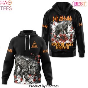 Rock Of Ages Forever Def Leppard Band Hoodie