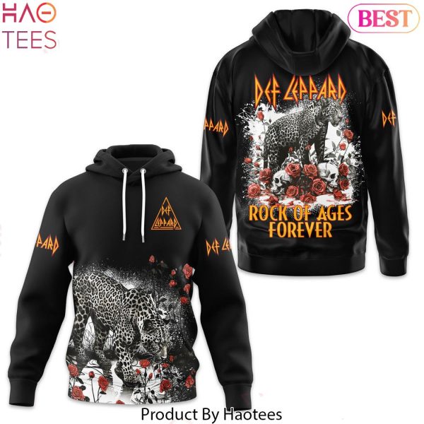 Rock Of Ages Forever Def Leppard Band Hoodie