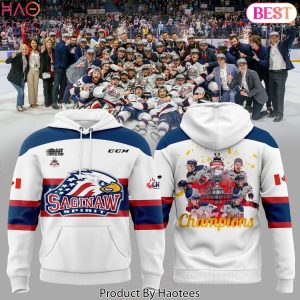 Saginaw Spirit Memorial Cup Champions 2024 Hoodie