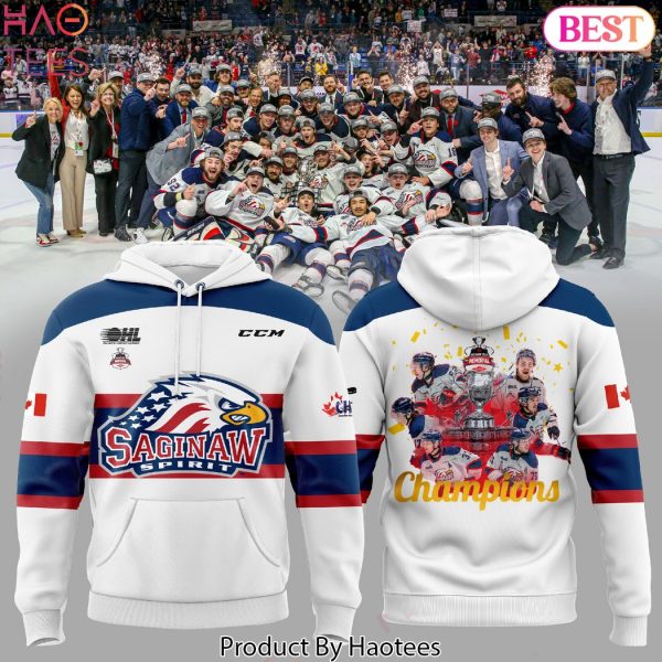 Saginaw Spirit Memorial Cup Champions 2024 Hoodie