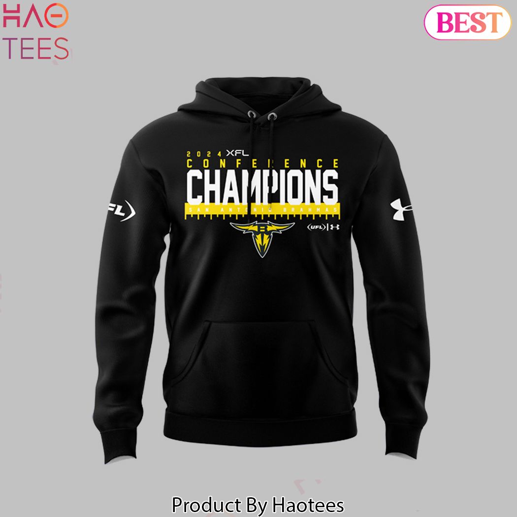 San Antonio Brahmas Xfl Conference Champions 2024 Design Hoodie San Antonio Brahmas Xfl Conference Champions 2024 Design Hoodie