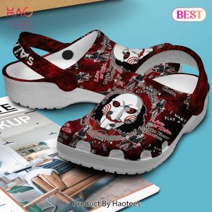 Saw Movie Crocs Crocband Clogs Shoes Comfortable For Men Women and Kids