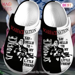 Scarface Movie Crocs Crocband Clogs Shoes Comfortable For Men Women and Kids