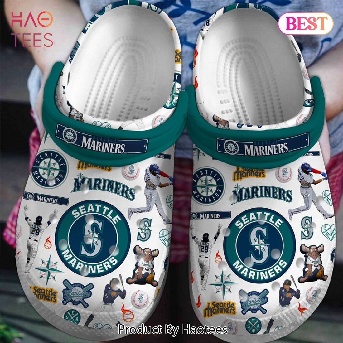Seattle Mariners_Baseball team MLB Sport Crocs Clogs Crocband Shoes Comfortable For Men Women and Kids Exclusive Seattle Mariners_Baseball team MLB Sport Crocs Clogs Crocband Shoes Comfortable For Men Women and Kids Exclusive