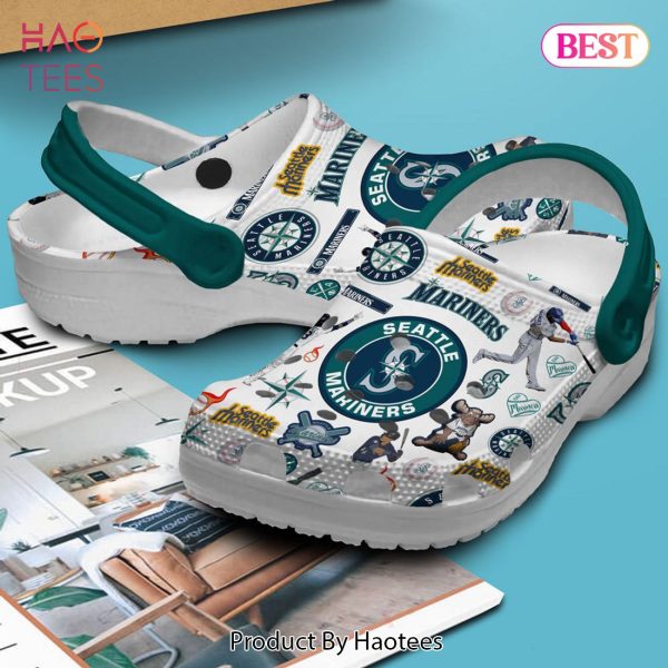Seattle Mariners_Baseball team MLB Sport Crocs Clogs Crocband Shoes Comfortable For Men Women and Kids Exclusive