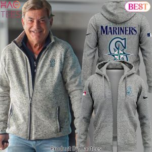 Seattle Mariners Logo Zip Hoodie