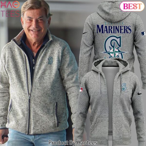 Seattle Mariners Logo Zip Hoodie
