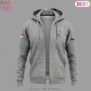 Seattle Mariners Logo Zip Hoodie