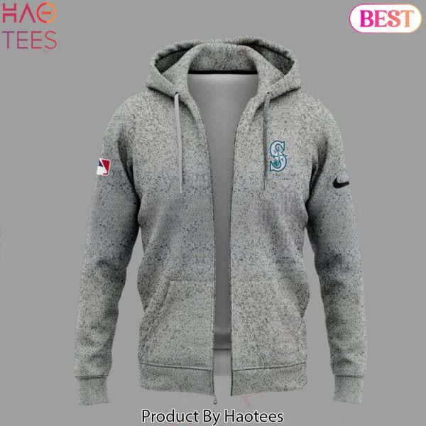 Seattle Mariners Logo Zip Hoodie