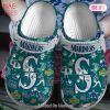 Seattle Mariners_Baseball team MLB Sport Crocs Clogs Crocband Shoes Comfortable For Men Women and Kids Exclusive