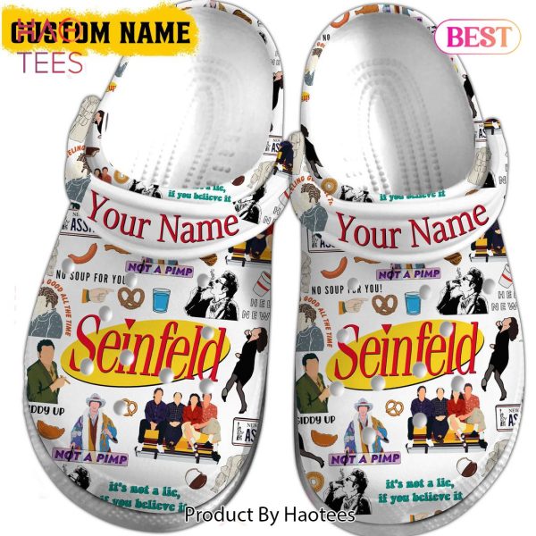 Seinfeld TV Series Crocs Crocband Clogs Shoes Comfortable For Men Women and Kids Exclusive