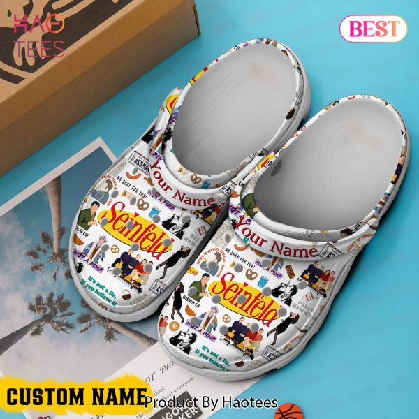 Seinfeld TV Series Crocs Crocband Clogs Shoes Comfortable For Men Women and Kids Exclusive