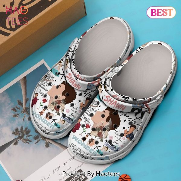 Shawn Mendes Music Crocs Crocband Clogs Shoes Comfortable For Men Women and Kids
