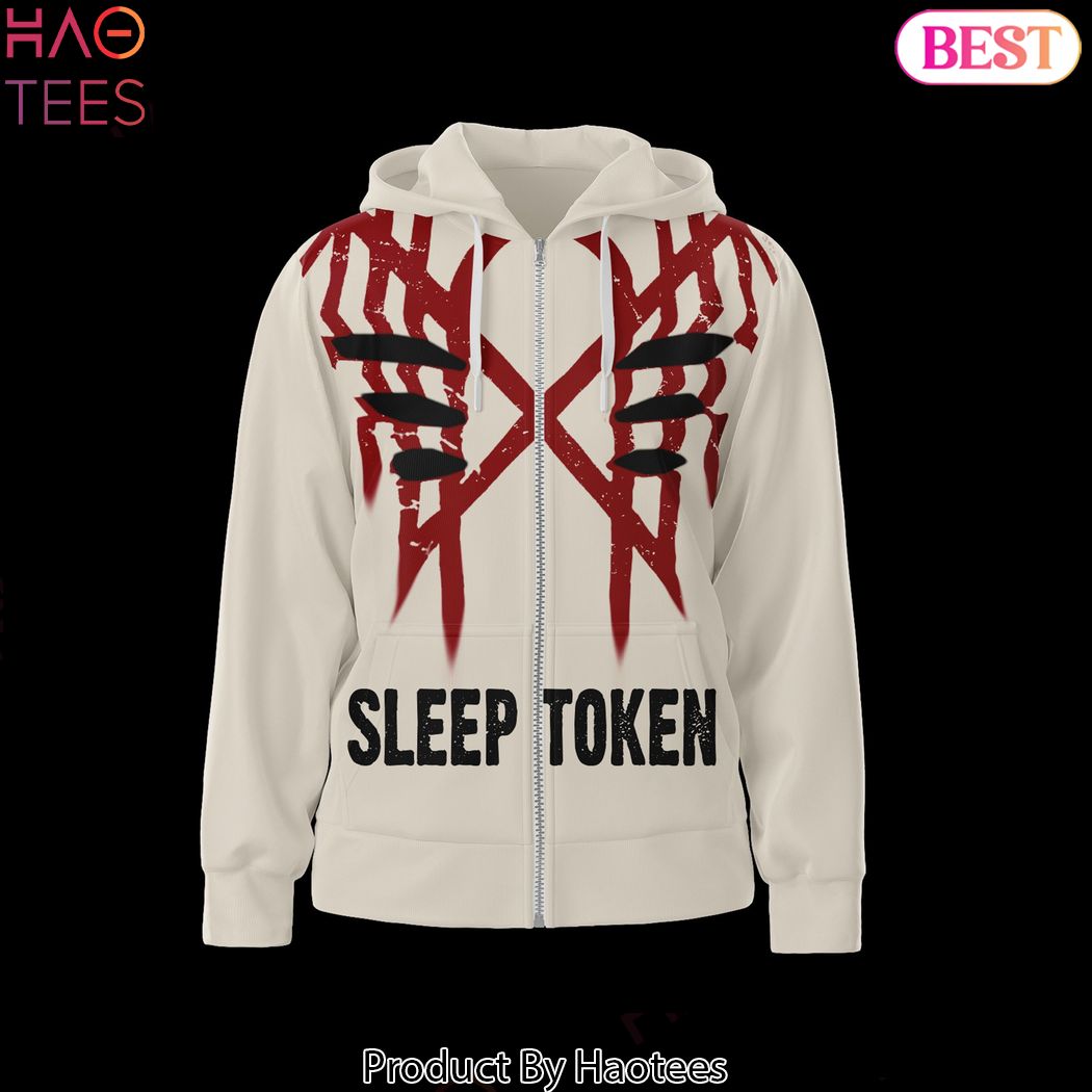 Sleep Token The Night Comes Down Like Heaven Design Zip Hoodie Sleep Token The Night Comes Down Like Heaven Design Zip Hoodie