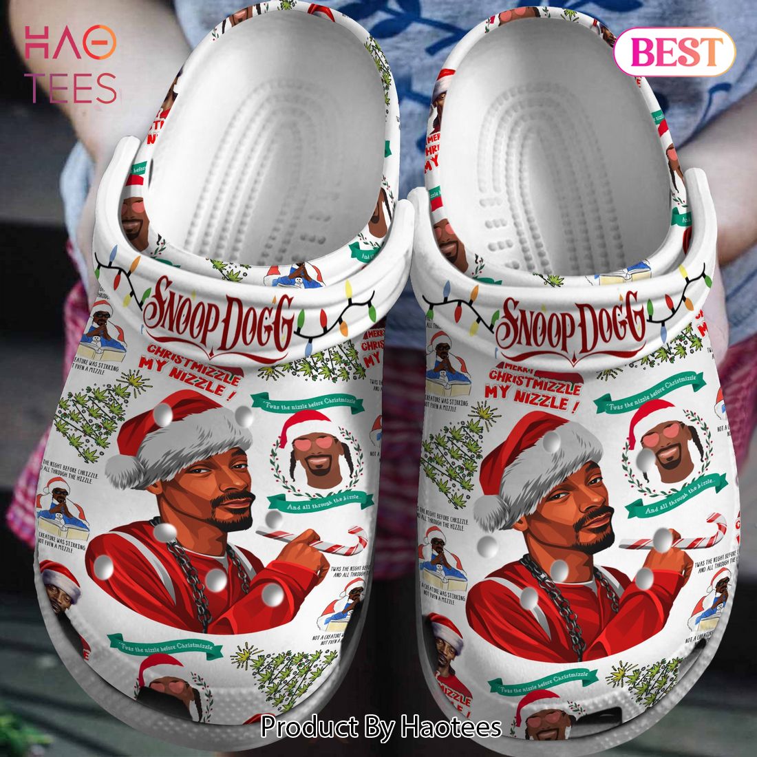 Snoop Dogg Christmas Music Crocs Crocband Clogs Shoes Comfortable For Men Women and Kids Snoop Dogg Christmas Music Crocs Crocband Clogs Shoes Comfortable For Men Women and Kids