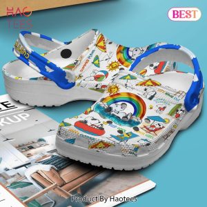 Snoopy Cartoon Crocs Crocband Clogs Shoes Comfortable For Men Women and Kids