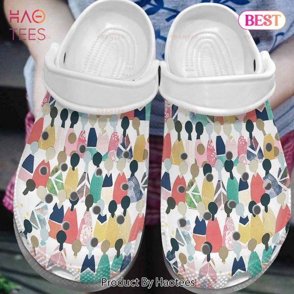 Social Worker Rainbow People Gift For Lover Rubber clog Shoes Comfy Footwear Exclusive