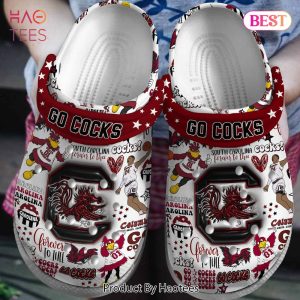 South Carolina Gamecocks NCAA Sport Crocs Crocband Clogs Shoes Comfortable For Men Women and Kids