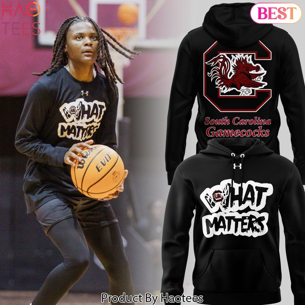 South Carolina Womens Basketball What Matters Design Hoodie