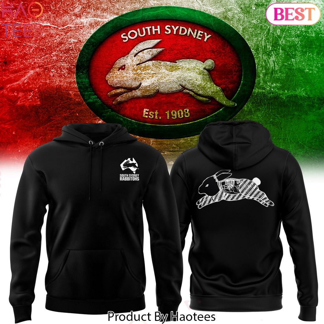 South Sydney Rabbitohs Logo Design Hoodie