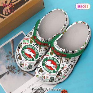 South Sydney Rabbitohs NRL Sport Crocs Crocband Clogs Shoes Comfortable For Men Women and Kids