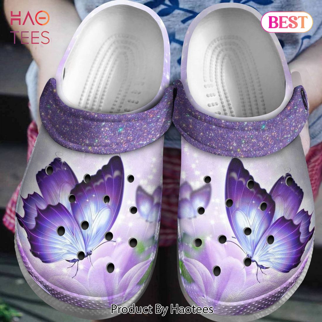 Sparkling Butterfly Shoes clogs Birthday Gifts For Daughter Exclusive Sparkling Butterfly Shoes clogs Birthday Gifts For Daughter Exclusive