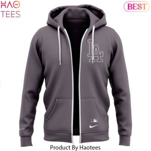 Special Los Angeles Dodgers Design Zip Hoodie