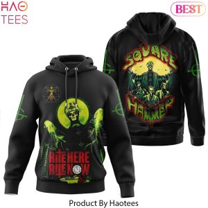 Square Hammer Rite Here Rite Now Design Hoodie
